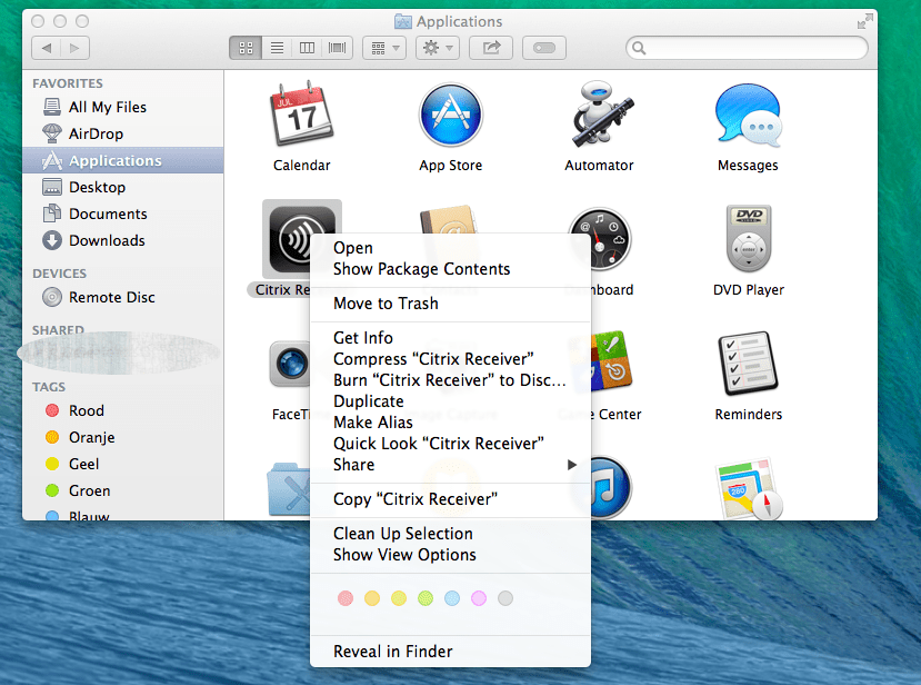 citrix receiver for mac spinning